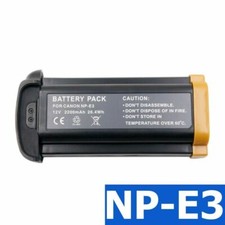 Batteria digitale completa per NP-E3 Canon EOS-1D Mark II EOS-1D Mark II N EOS-1Ds