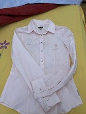 Camicia Autentica Armani Jeans Perfetta Logo Ricamato Visibile