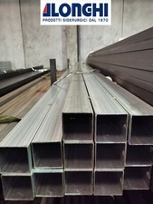 TUBOLARE ZINCATO QUADRATO  IN