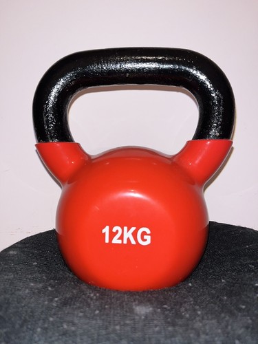 Kettlebell vinile 12kg - kettlebell, in