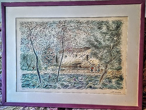 Cascella michele litografia - cascella,