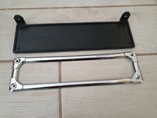 KIT PORTA TARGA IN PLASTICA