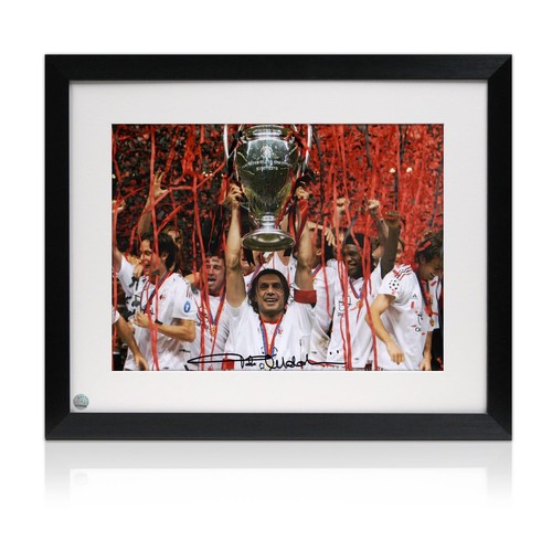 Foto del milan - del, autografata