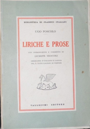 Liriche prose con - e,