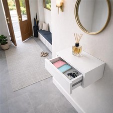 Mensola parete con cassetto - con,