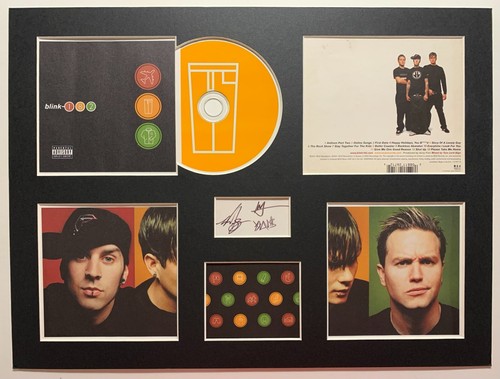 Blink 182 signed - signed,