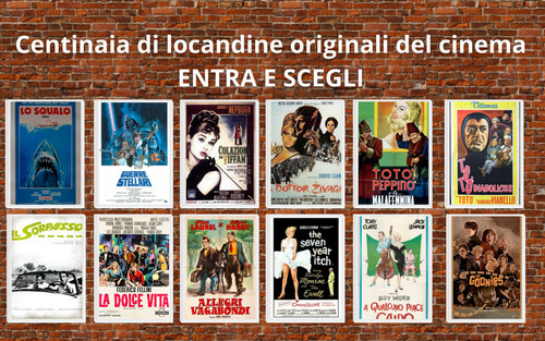 Manifesti cinema originali - manifesti,