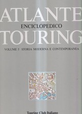 Atlante Touring vol. 5 Storia - Touring Club Italiano - 1° edizione - 1990