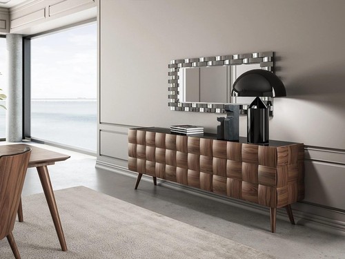 Credenza lusso con - di, specchio