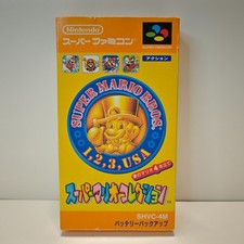 SUPER MARIO BROS COLLECTION ALL STARS SUPER FAMICOM NTSC JAP CIB COMPLETO