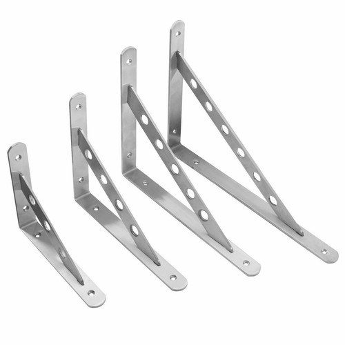 Set mensole acciaio - in, inox