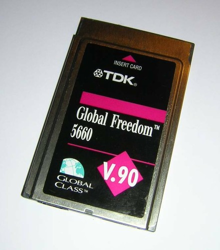 Tdk pcmcia global freedom 5660 - tdk,