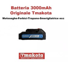 Batteria Di Ricambio 26v 3000mAh Originale Tmakota x tutti gli Elettroutensili