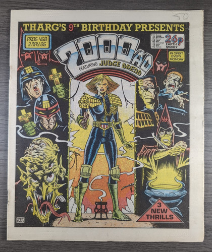 2000ad prog 468 featuring - 2000ad,