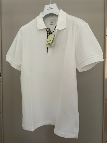 Polo burberry slim cotone - polo,