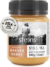 Steens Miele di Manuka - MGO 515+ - Puro Miele Manuka grezzo 100% certificato UM