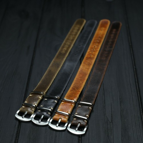 Cinturino orologio pelle