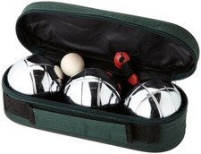 Set gioco bocce con 3 bocce in