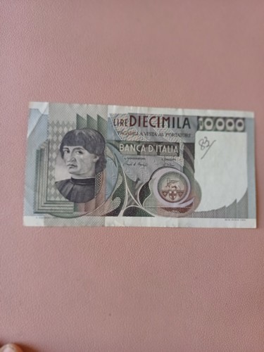 Italia banconota 10000 - banconota, lire