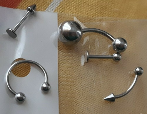 Piercing orecchini acciaio - piercing,
