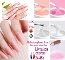 GEL UV MONOPHASE 3 EN 1 NAILS