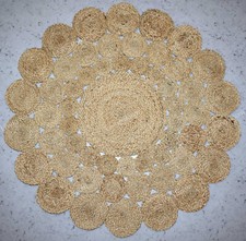 Tappeto in JUTA rotondo