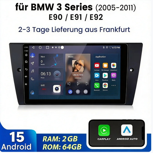 Autoradio carplay android - 9",