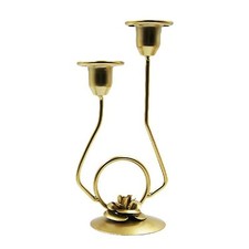 Portacandele a doppia testa in