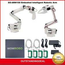 SO-ARM100 Braccio robotico intelligente incorporato (1 braccio + 1 braccio schiavo) *vy