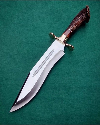 Coltello bowie stage antler - coltello,
