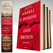 Dan Brown lotto libri Mondadori Il Codice da Vinci Angeli Demoni Verità Ghiaccio