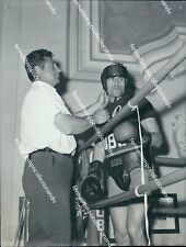 fo2708  foto originale pugilato boxe nino benvenuti