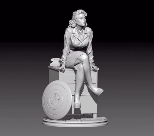 Modellino figure resina 24 - resina, 1/24