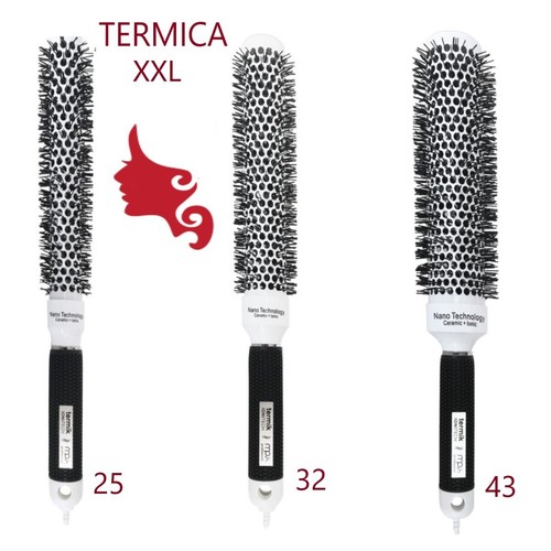 Spazzola termica xxl - spazzola, ceramica