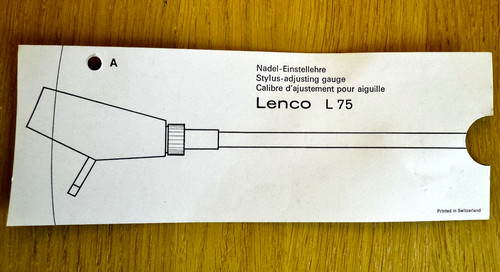 Lenco l78 l75 calibro - l75,