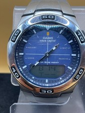 Orologio Casio Wave Ceptor ref  Wva 105H 2758 subacqueo acciaio inox vintage