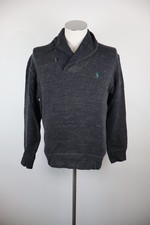 POLO RALPH LAUREN MAGLIONE COTONE UOMO TG. M MAN WOOL SWEATER CASUAL VINTAGE