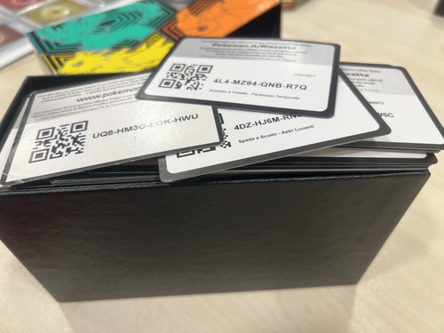 Lotto 1000 carte - carte, codici