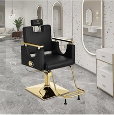 Sedia barbiere nera - sedia, da