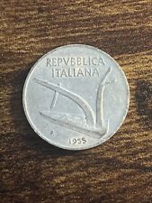 1955 Italia 10 dieci lire