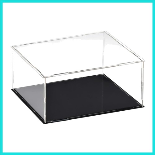 Acrylic clear display case box - clear,