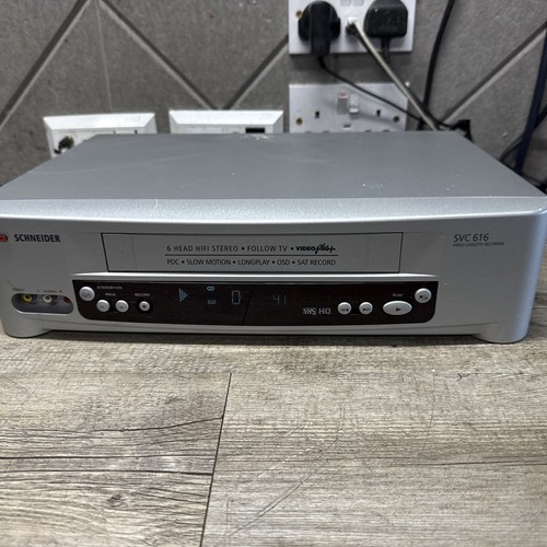 Schneider svc616 vcr vhs - svc616,