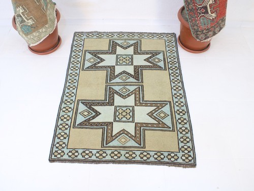 Tappeto vintage con - , accento