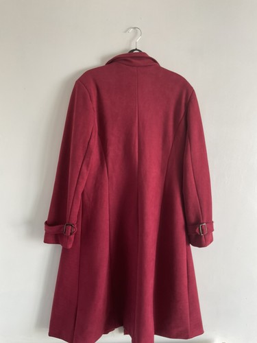 Giacca trench donna rosso