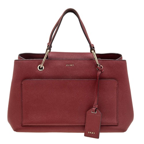 Borsa dkny pelle rosso - in,