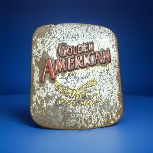 Scatola latta golden american - scatola,
