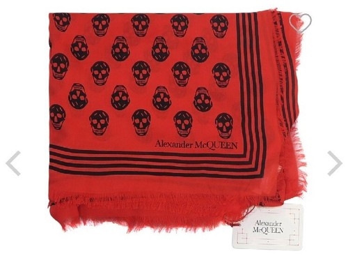 Sciarpa alexander mcqueen 100 - sciarpa,
