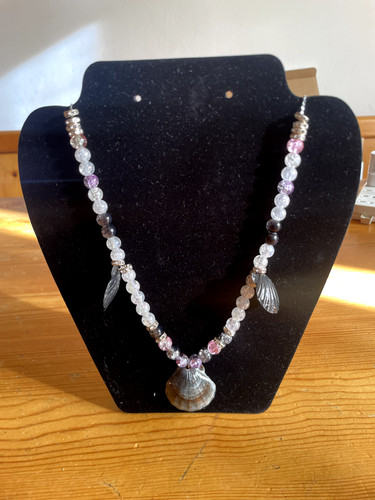 Collana perline conchiglie - perline,