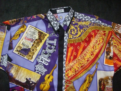 Camicia seta versace - camicia, versace+camicia