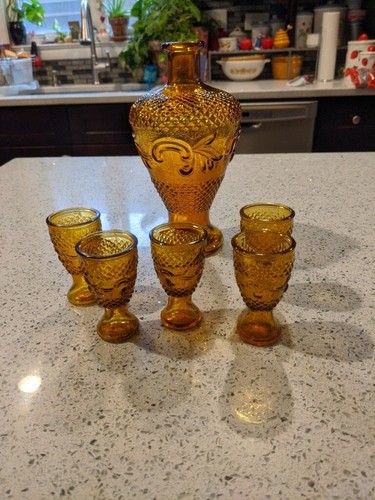 Decanter vintage vetro - vintage, in